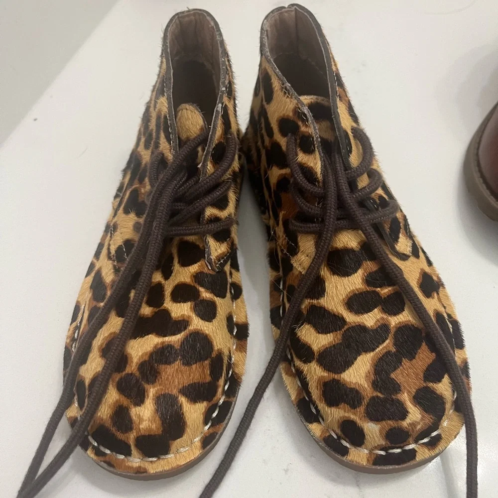 Polo Ralph Lauren little girl animal print, very gently used 10.5
